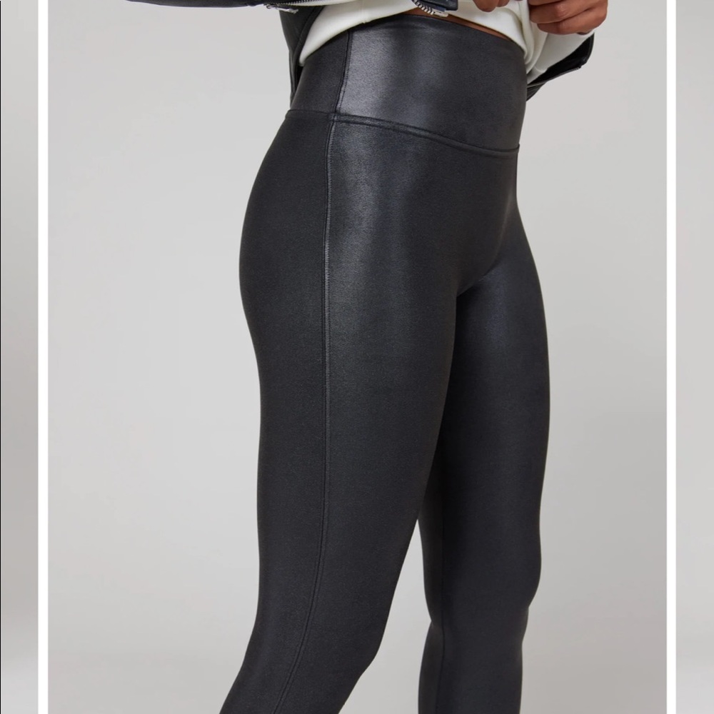 Spanx Faux Leather Leggings